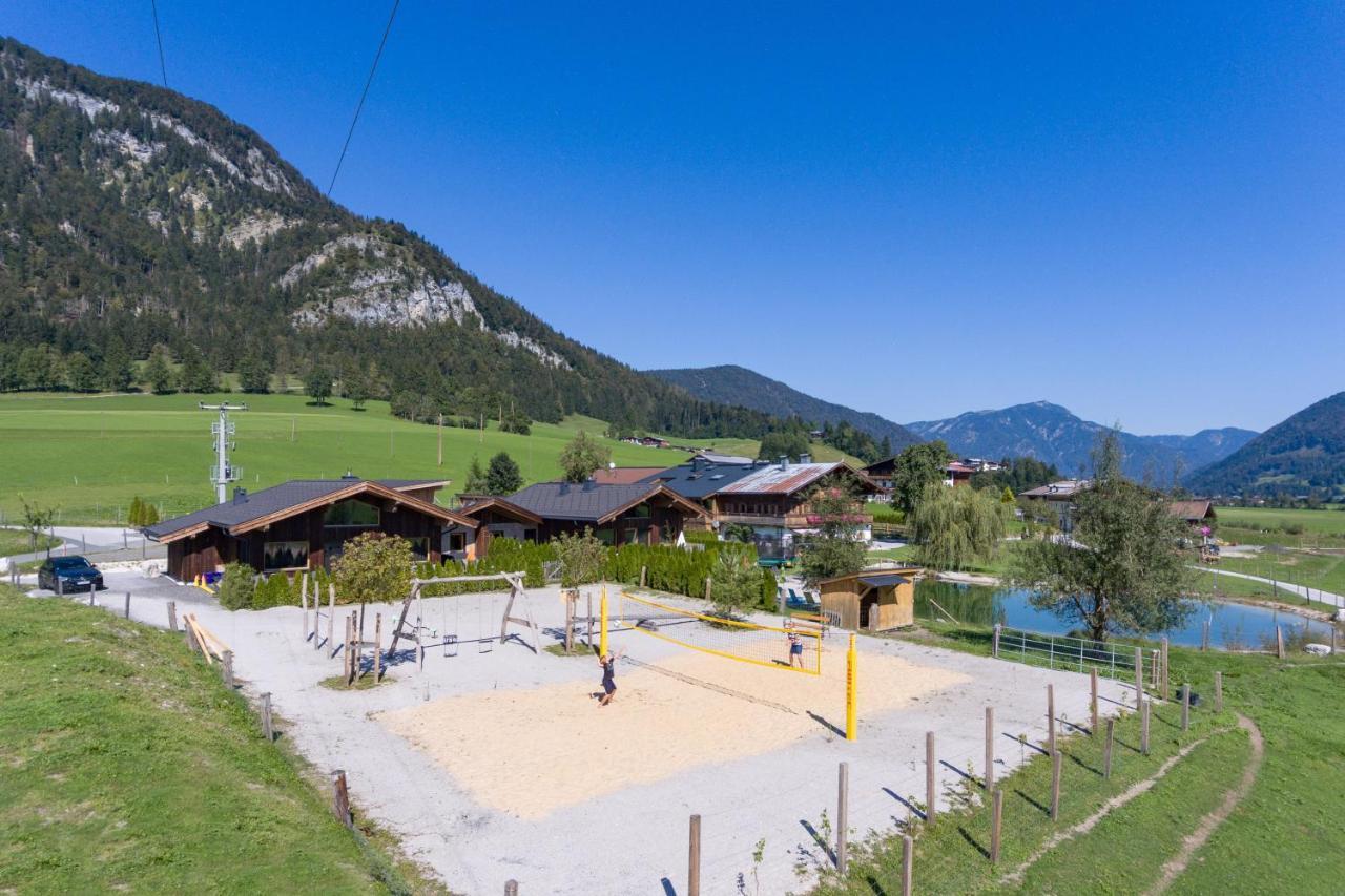 Narzenhof Wellness Chalets, Familien & Luxus Apartments Am Bauernhof Sankt Johann in Tirol Bagian luar foto