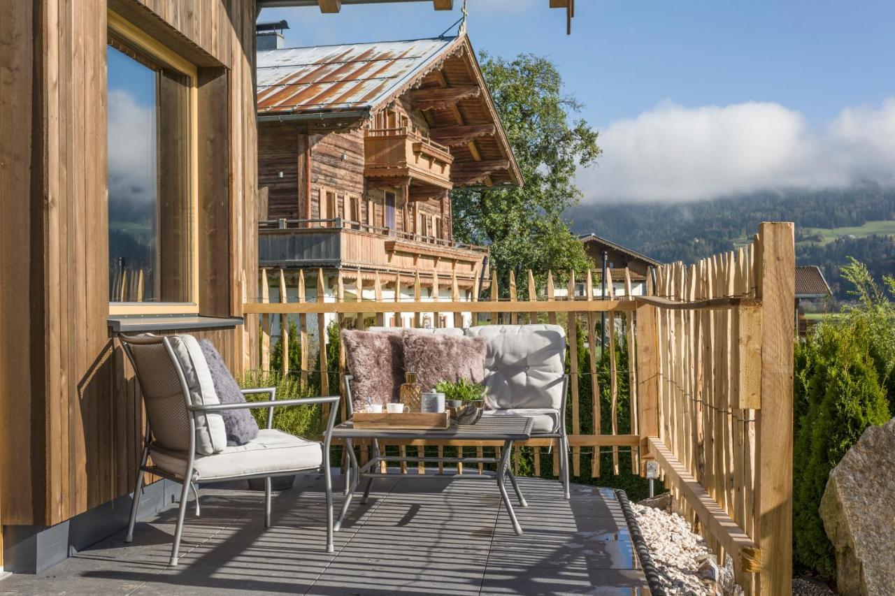 Narzenhof Wellness Chalets, Familien & Luxus Apartments Am Bauernhof Sankt Johann in Tirol Bagian luar foto