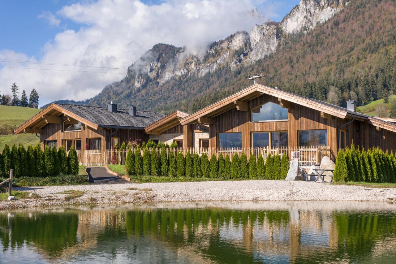 Narzenhof Wellness Chalets, Familien & Luxus Apartments Am Bauernhof Sankt Johann in Tirol Bagian luar foto