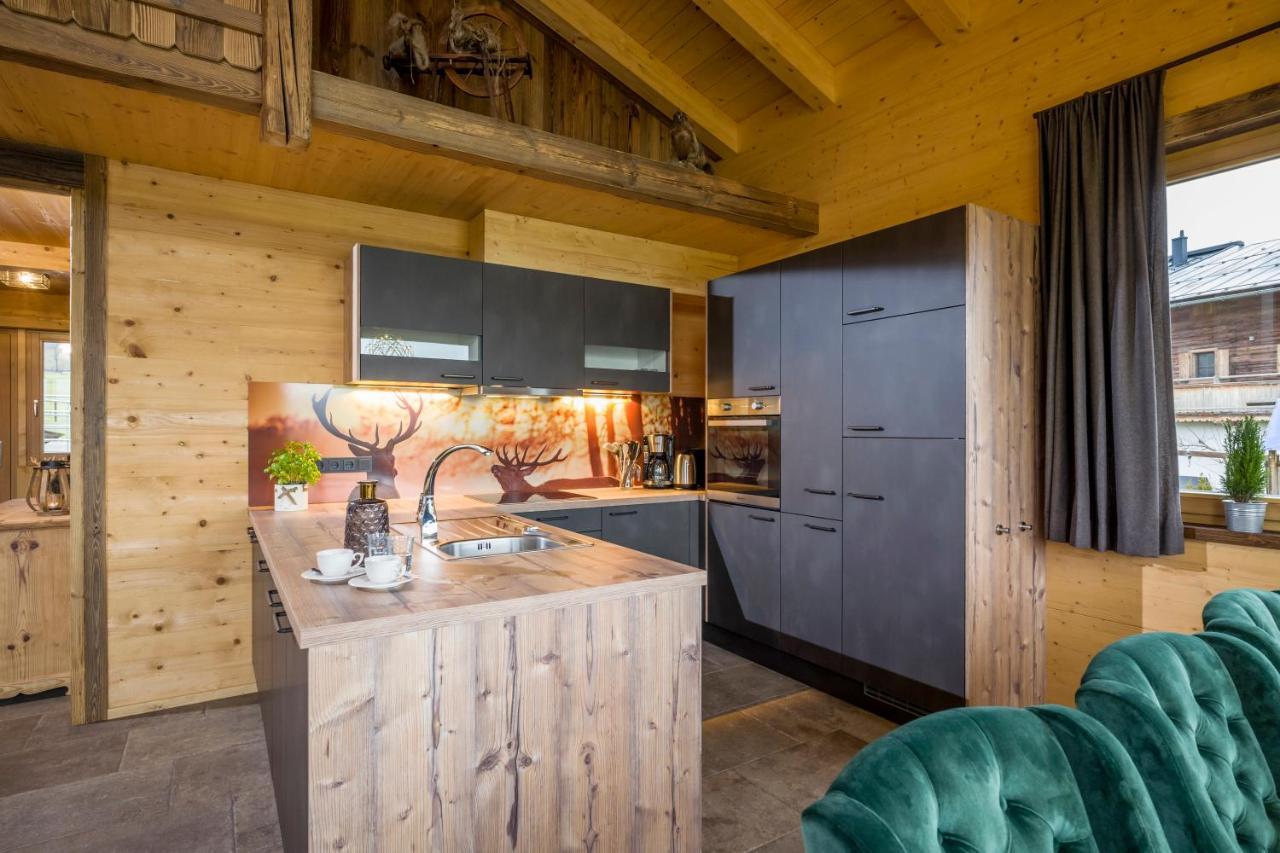 Narzenhof Wellness Chalets, Familien & Luxus Apartments Am Bauernhof Sankt Johann in Tirol Bagian luar foto