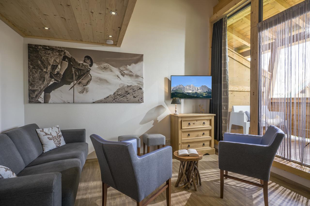 Narzenhof Wellness Chalets, Familien & Luxus Apartments Am Bauernhof Sankt Johann in Tirol Bagian luar foto