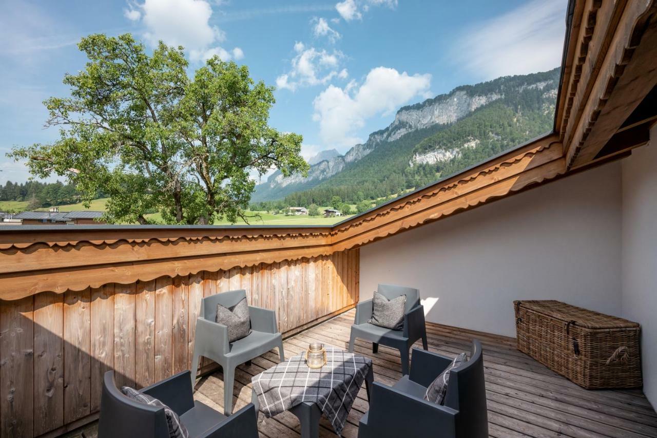 Narzenhof Wellness Chalets, Familien & Luxus Apartments Am Bauernhof Sankt Johann in Tirol Bagian luar foto