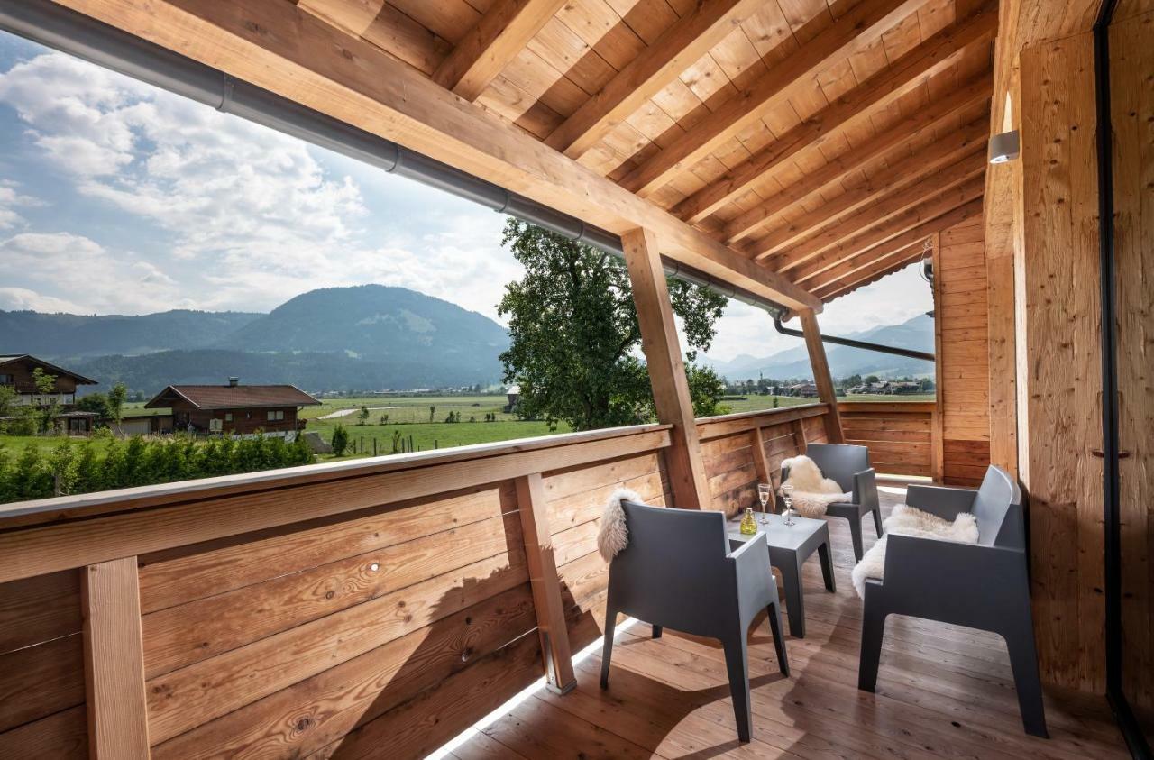 Narzenhof Wellness Chalets, Familien & Luxus Apartments Am Bauernhof Sankt Johann in Tirol Bagian luar foto