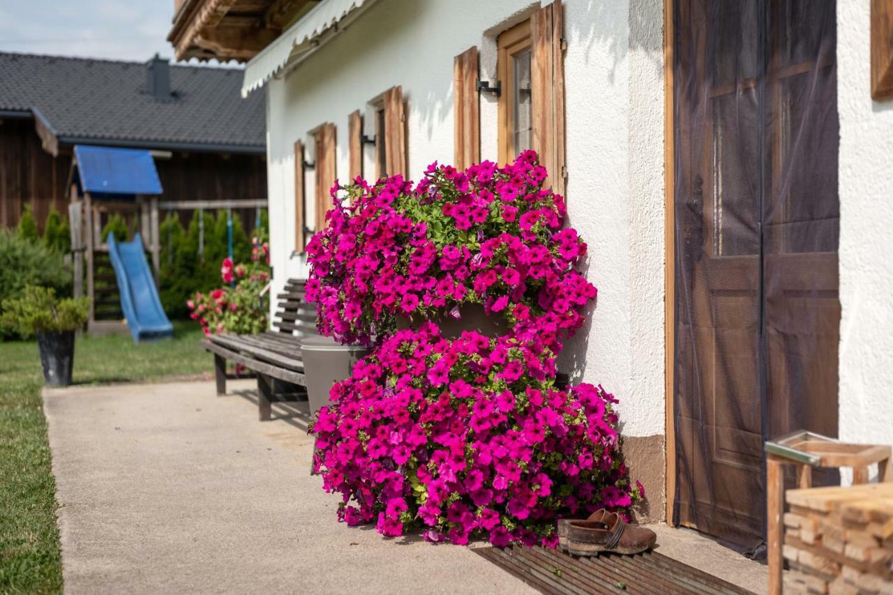 Narzenhof Wellness Chalets, Familien & Luxus Apartments Am Bauernhof Sankt Johann in Tirol Bagian luar foto